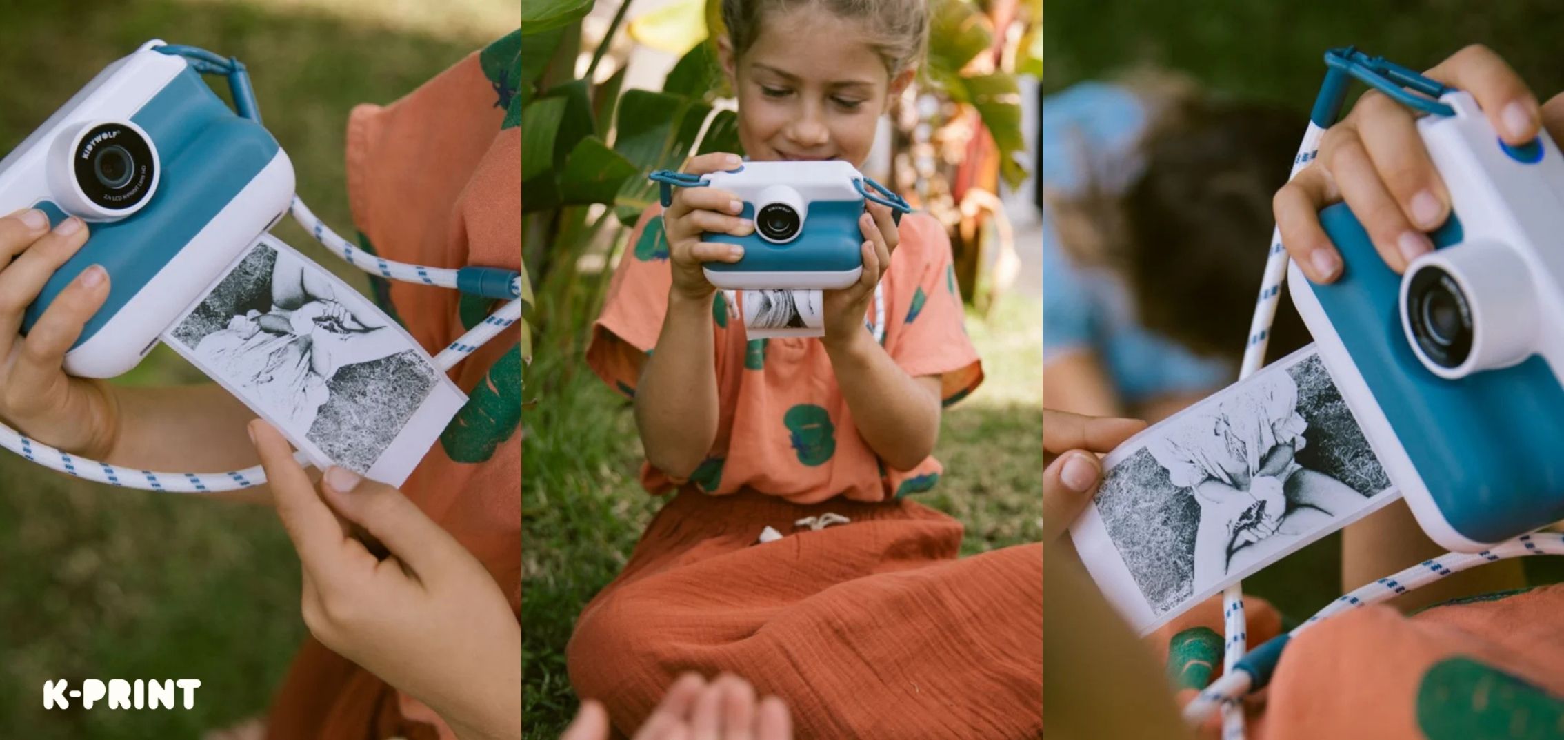 KidyPrint dětský instantní fotoaparát s tiskem